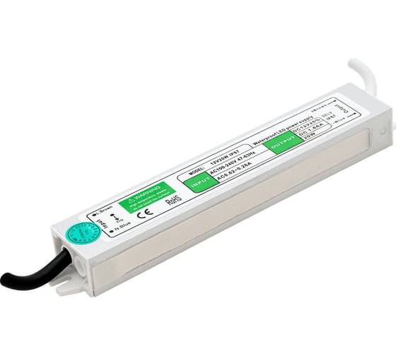 Блок питания SWG Al, TPW, 20W, влагозащитный, 12V, TPW-20-12 09-00900271