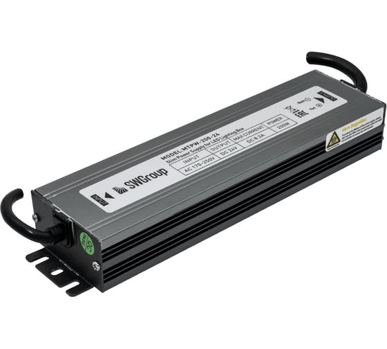 Блок питания SWG MINI Al, TPW, 200W, влагозащитный, 24V, MTPW-200-24 00-00001280