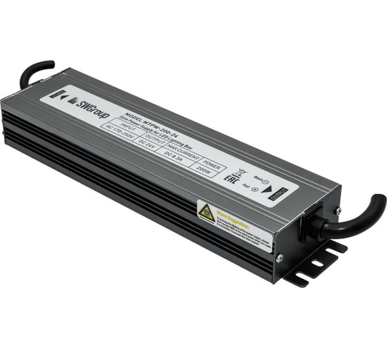 Блок питания SWG MINI Al, TPW, 200W, влагозащитный, 24V, MTPW-200-24 00-00001280
