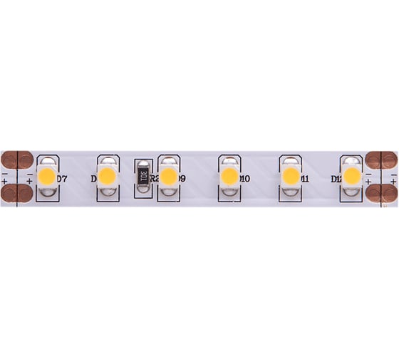 Светодиодная лента SWG, 9.6 Вт/м, SMD3528, открытая, IP20, 24В, цвет теплый 00-00002123