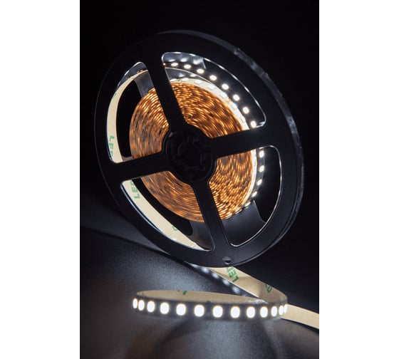 Светодиодная лента SWG, SMD2835, 128LED/м, 11.5Вт/м, 24В, IP20, холодный белый 00-00003598
