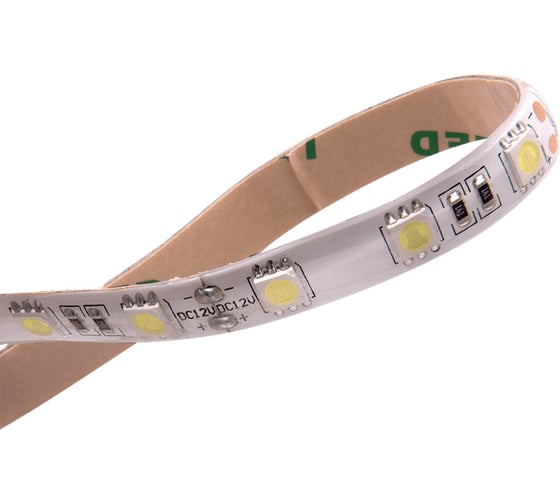 Светодиодная лента SWG, 14.4Вт/м, SMD5050, закрытая, IP65, 12В, Ultra, цвет холодный белый 00-00001068