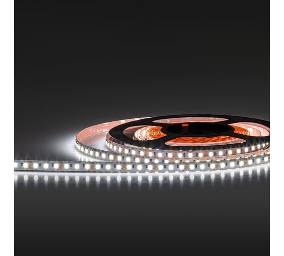 Светодиодная лента MAKSILED 5м, 12В, 5-14 Вт/м, 120SMD(2835)/м, IP20, 6500К, 8мм, ML-R120-2835-SA-MULTI-СW-S-6500K
