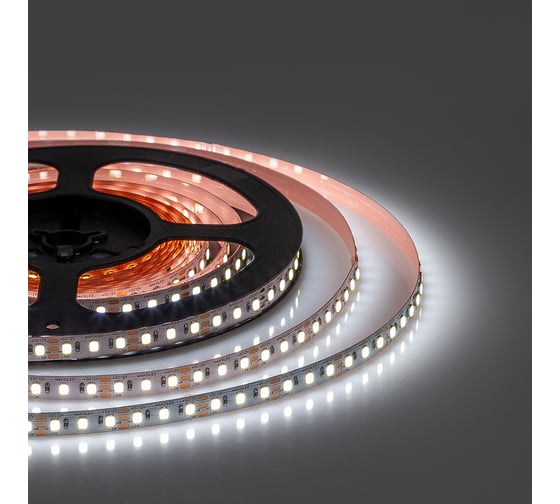 Светодиодная лента MAKSILED 5м, 12В, 5-14 Вт/м, 120SMD(2835)/м, IP20, 6500К, 8мм, ML-R120-2835-SA-MULTI-СW-S-6500K