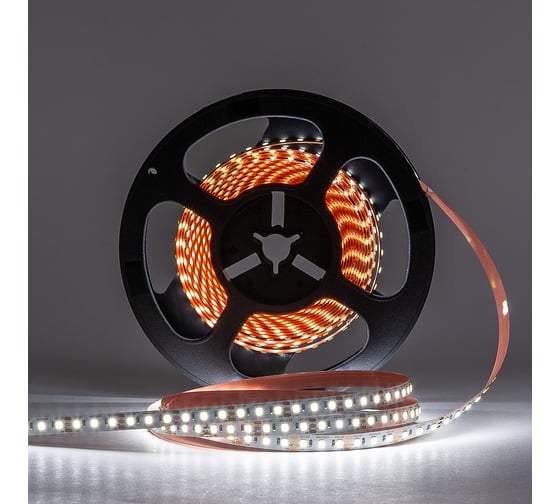 Светодиодная лента MAKSILED 5м, 12В, 5-14 Вт/м, 120SMD(2835)/м, IP20, 6500К, 8мм, ML-R120-2835-SA-MULTI-СW-S-6500K
