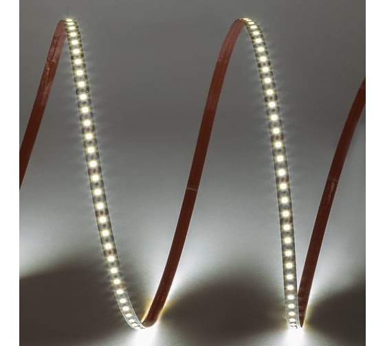 Светодиодная лента MAKSILED 5м, 12В, 5-14 Вт/м, 120SMD(2835)/м, IP20, 6500К, 8мм, ML-R120-2835-SA-MULTI-СW-S-6500K