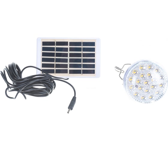 Светодиодная лампа Gauss A60 3W 130lm 4000K E27 с солнечной панелью LED 1/40 902102203