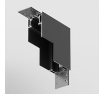 Угловой коннектор внутренний накладной MAYTONI Gravity черный TRX010ICL-21B