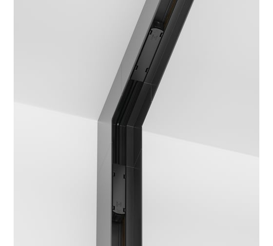 Угловой коннектор внутренний накладной MAYTONI Gravity черный TRX010ICL-21B