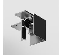 Угловой коннектор накладной MAYTONI S35 черный TRA004CL-21B