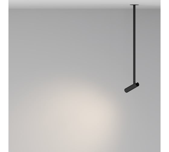 Подвесной светильник MAYTONI Focus T LED 6W алюминий Черный P141RS-L125-6W3K-B