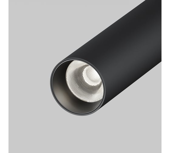 Подвесной светильник MAYTONI Focus T LED 6W алюминий Черный P141RS-L125-6W4K-B