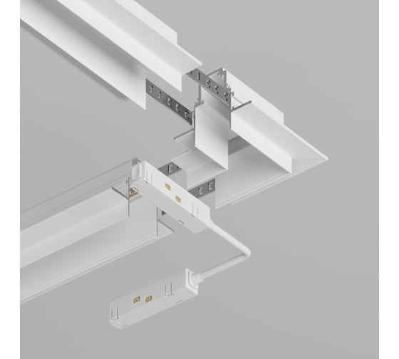 Коннектор угловой MAYTONI Gravity встраиваемый, белый TRX010CL-22W