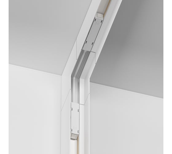 Коннектор угловой MAYTONI Gravity внутренний, накладной, белый TRX010ICL-21W