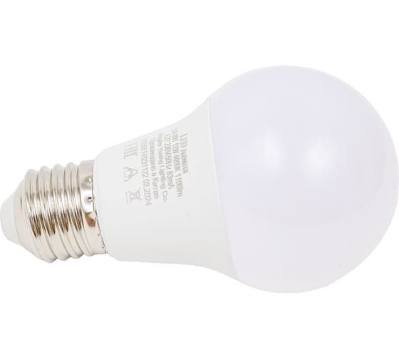 Лампа светодиодная FERON диммируемая LB-931 Шар E27 12W 230V 4000K, 51053
