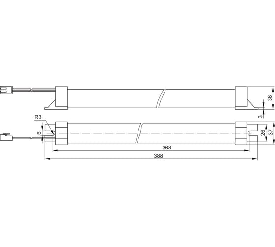 Блок аварийного питания IEK БАП200-3,0 для LED LLVPOD-EPK-200-3H