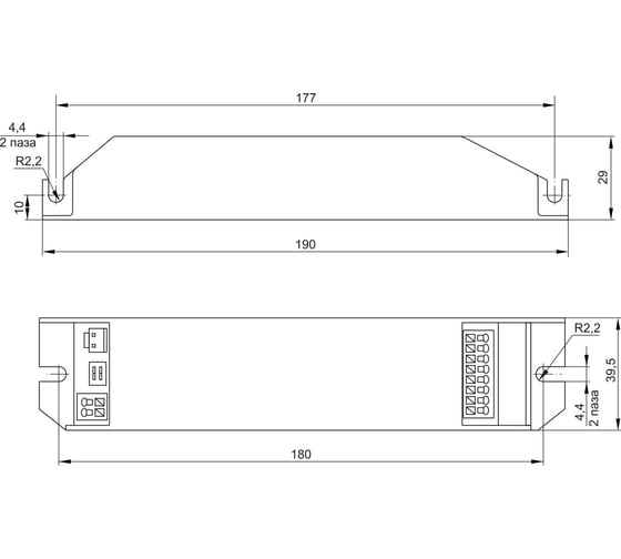 Блок аварийного питания IEK БАП200-3,0 для LED LLVPOD-EPK-200-3H