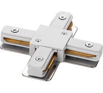 Коннектор Wolta Х-образный белый WTL-XC/01W