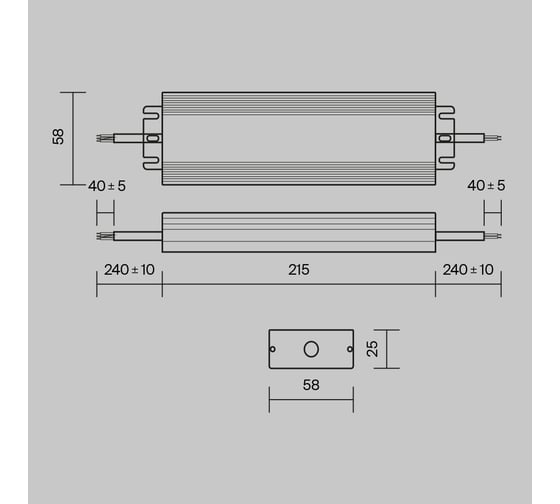 Блок питания MAYTONI PSL008-100W-48V-IP67