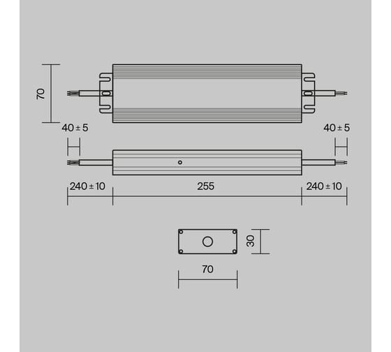 Блок питания MAYTONI PSL008-200W-48V-IP67