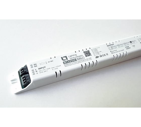 Светодиодный драйвер Световые технологии B1x25W 0.35A DALI LED 25Вт-350мА 2002003340