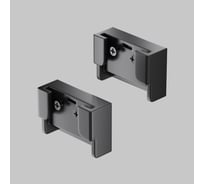 Заглушка двойная MAYTONI Parity черная, 2 шт в упаковке TRA130BECDuo-B