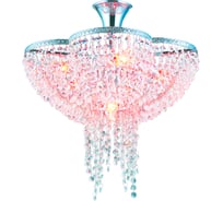 Люстра NATALI KOVALTSEVA кристалл 6xE14 60W IMPERIALE CHROME 11425/5+1C