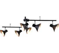 Люстра NATALI KOVALTSEVA классика 6xE14 40W матовый хром LOFT LUX MATT BLACK 81056-6C