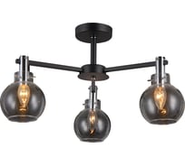 Люстра NATALI KOVALTSEVA классика 3 x E14 40W хром SPHERE MATT BLACK 81021-3C