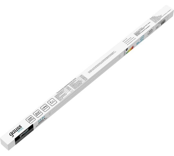 Лампа Gauss Basic T8 10W 780lm 4000K G13 600mm стекло LED 1930202