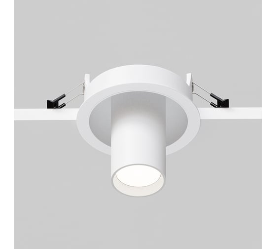 Потолочный светильник MAYTONI FOCUS S 1хGU10x10W алюминий Белый C048CL-01-GU10-W