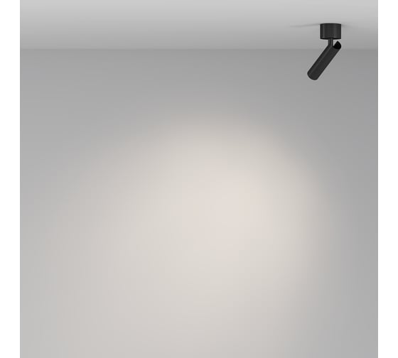 Потолочный светильник MAYTONI Focus T LED 6W алюминий Черный C141CL-L125-6W4K-B