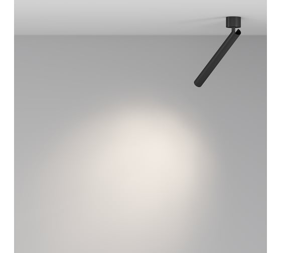Потолочный светильник MAYTONI Focus T LED 6W алюминий Черный C141CL-L300-6W4K-B