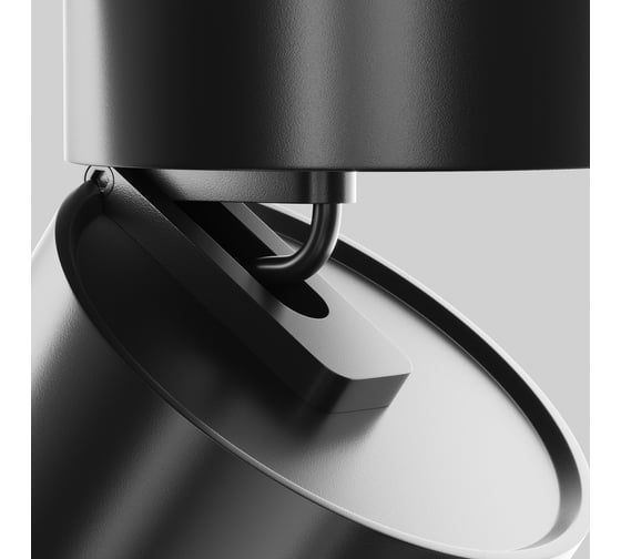 Потолочный светильник MAYTONI Onda LED 12W алюминий Черный C024CL-12W3K-B-1