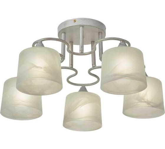Потолочная люстра Мелодия Света SL4297-5 WT+GD 000019538