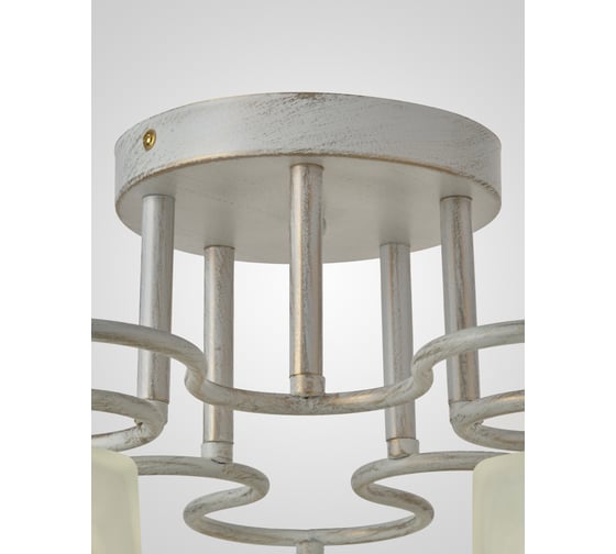 Потолочная люстра Мелодия Света SL4297-5 WT+GD 000019538