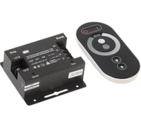 Контроллер с ПДУ IEK, радио, черный, MONO 3 канала, 12В, 6А, 216Вт LSC1-MONO-216-RF-20-12-B
