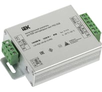 Магистральный усилитель IEK PRO RGB 3 канала 12В, 4А, 144Вт LSA-RGB-144-20-12-PRO