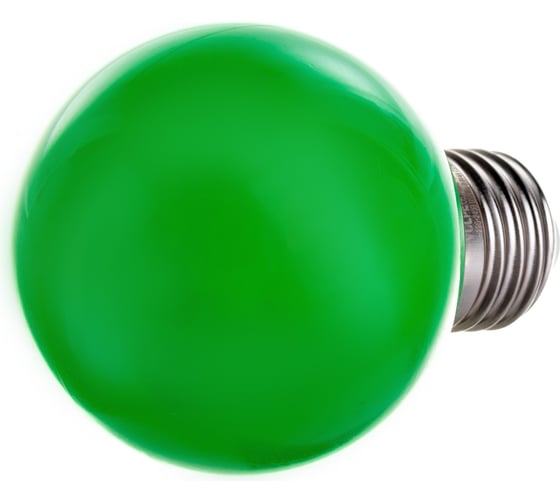 Светодиодная декоративная лампа Volpe LED-G60-3W/GREEN/E27/FR/С UL-00006958