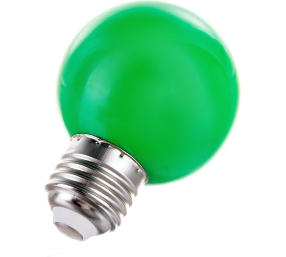 Светодиодная декоративная лампа Volpe LED-G60-3W/GREEN/E27/FR/С UL-00006958