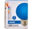 Светодиодная декоративная лампа Volpe LED-G60-3W/BLUE/E27/FR/С матовая UL-00006957 3