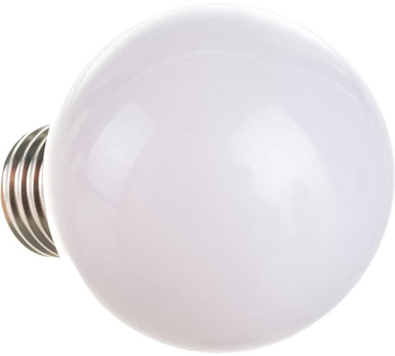 Светодиодная декоративная лампа Volpe LED-G60-3W/6000K/E27/FR/С Форма шар, матовая UL-00006956
