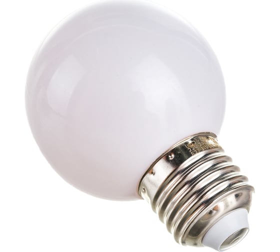 Светодиодная декоративная лампа Volpe LED-G60-3W/6000K/E27/FR/С Форма шар, матовая UL-00006956
