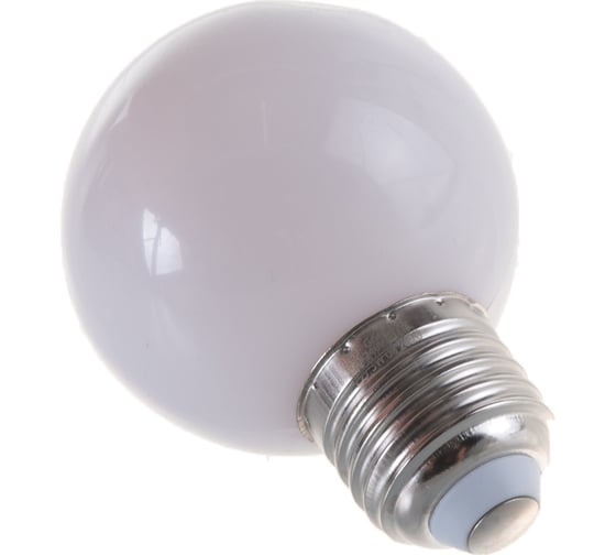 Светодиодная декоративная лампа Volpe LED-G60-3W/RGB/E27/FR/С Форма шар, матовая UL-00006960