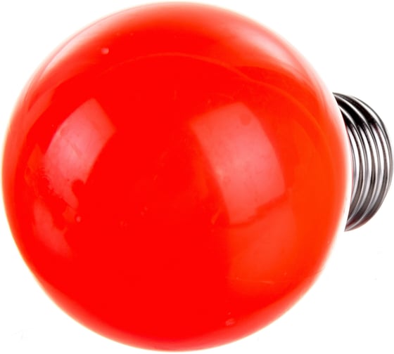 Светодиодная декоративная лампа Volpe LED-G60-3W/RED/E27/FR/С UL-00006959