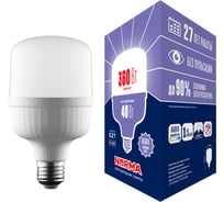 Светодиодная лампа Volpe LED-M80-40W/6500K/E27/FR/NR, матовая UL-00006790