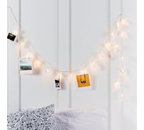 Светодиодная гирлянда NEON-NIGHT Прищепки 30 LED, 5м 303-032