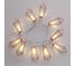 Светодиодная гирлянда NEON-NIGHT Кристаллы бронзовые 10LED 1,5м, теплый белый свет свечения 304-019 1