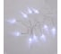 Гирлянда Neon-Night Сосульки 1,5 м, 10 LED белый, прозрачный ПВХ, 2 х АА 303-094 1