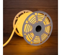 Гибкий неон NEON-NIGHT LED SMD форма-D 16х16мм желтый 120 LED/м бухта 50м 131-081